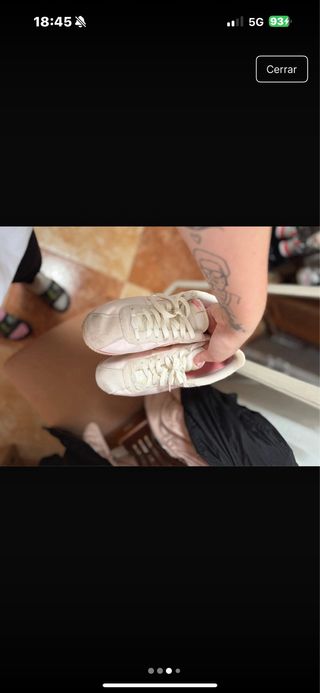 Zapatillas Nike Rosas y Blancas