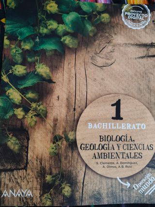 Biología, Geología y Ciencias Ambientales 1.