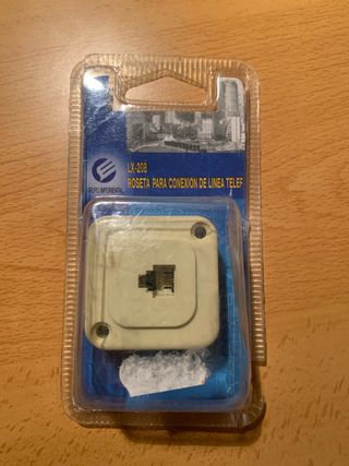 Roseta Conexión Línea Teléfono LX-208