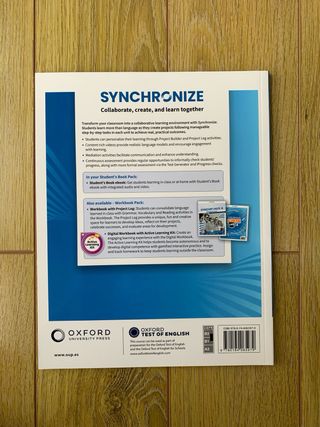 LIBROS INGLÉS SYNCHRONIZE 4 STUDENT´S WORKBOOK