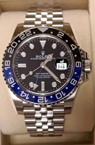Reloj Rolex GMT Master II Batgirl