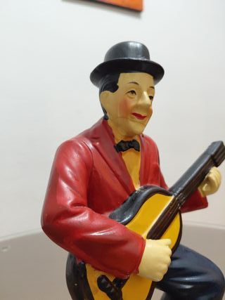 Figura cerámica El Gordo y el Flaco