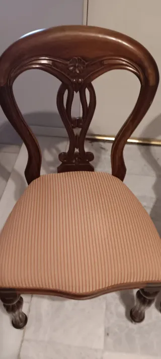 Conjunto de 2 Sillas madera