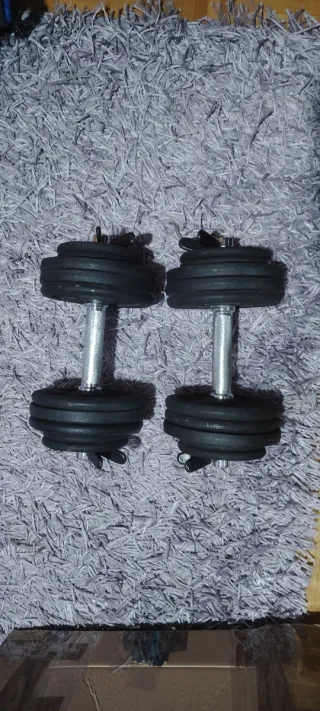 Mancuernas ajustables