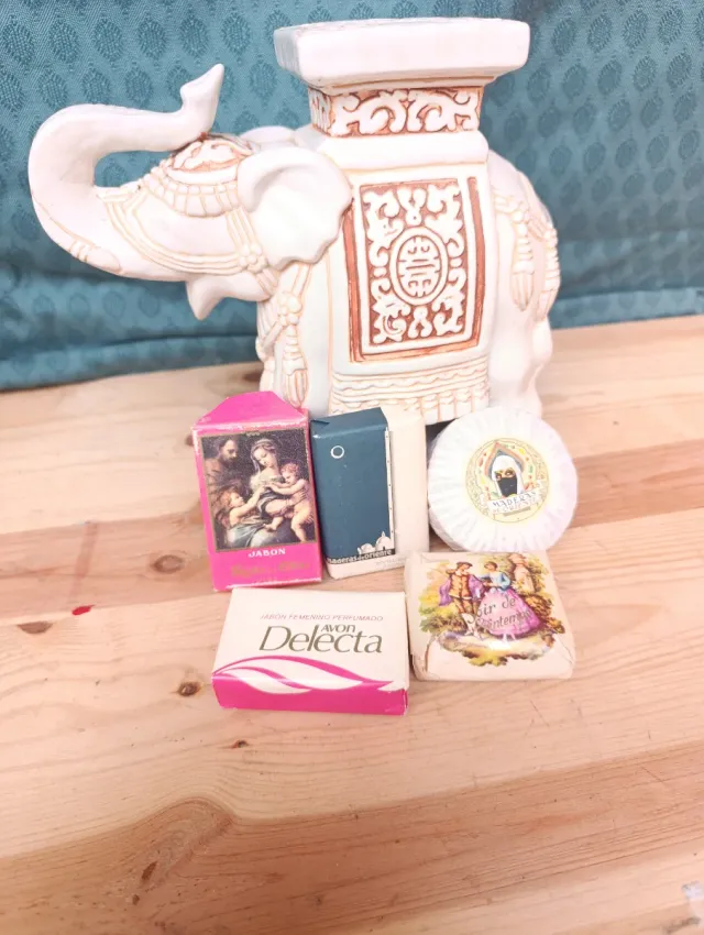 Lote de jabones vintage