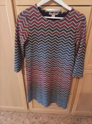 Vestido ANNAFIELD Talla M Zigzag