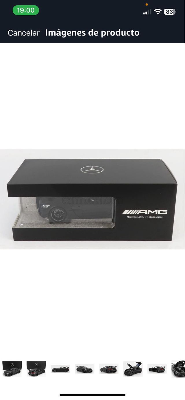 Mercedes GT AMG Black Series 1:18 Norev