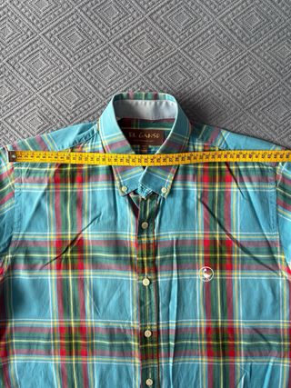 Camisa El Ganso cuadros azul multicolor