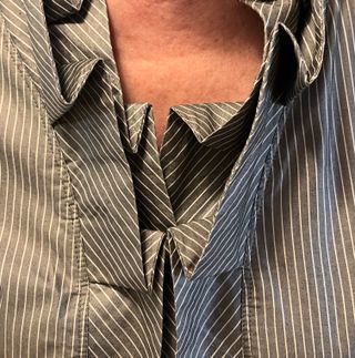 Camisa Adolfo Dominguez Raya Gris/Blanca