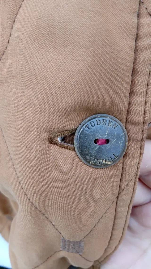 Tudren Abrigo Vintage Talla 44