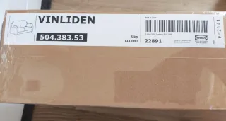 Sofá IKEA VINLIDEN 3 plazas + funda sin abrir