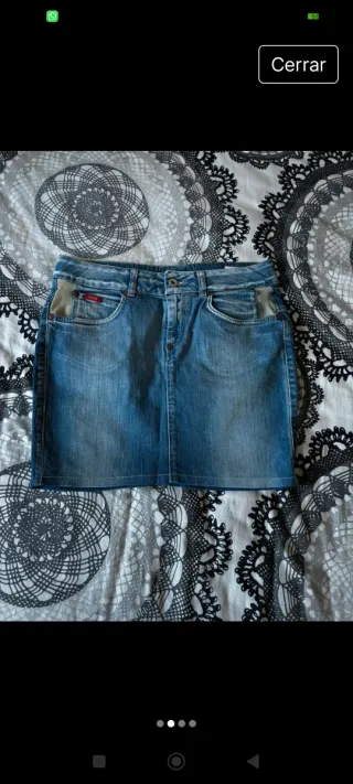 Falda vaquera Guess Talla M