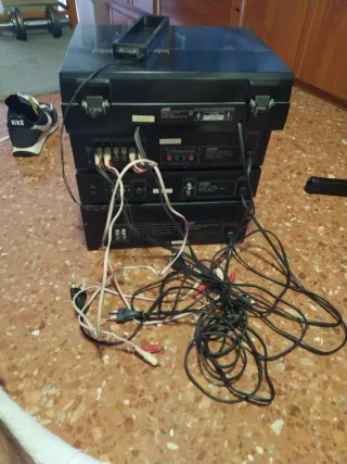 Cadena música Sontec antigua (sin altavoces)