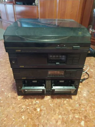 Cadena música Sontec antigua (sin altavoces)
