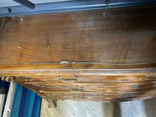 Conjunto de Cómoda con espejo y descalzadoras