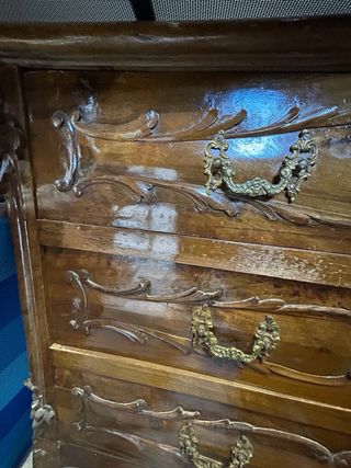 Conjunto de Cómoda con espejo y descalzadoras