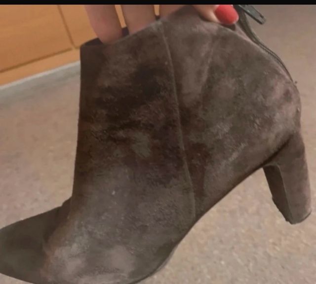 Botines marrones de ante