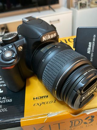 Kit Cámara Nikon D3100 + Objetivo 18-55mm