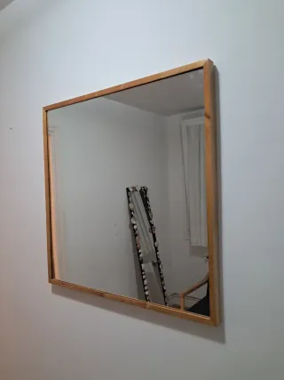 OFERTA: Espejo de entrada Marco Madera de Roble