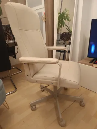 Silla giratoria Murum Ikea Beige