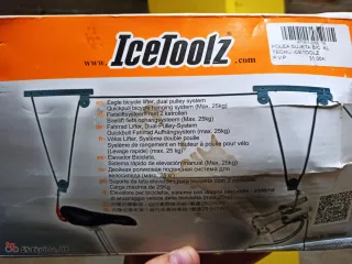 Portabicicletas Techo IceToolz Garaje