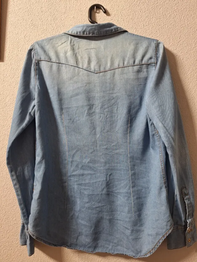 Camisa vaquera Stradivarius Talla M