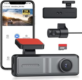 Dash Cam 2K HD Delantera y Trasera