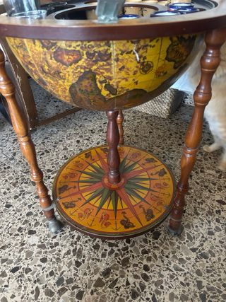 Mini Bar Globo Terráqueo