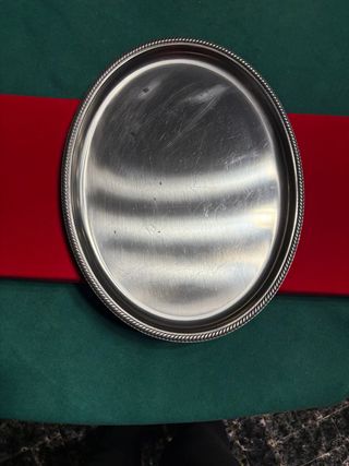 Vassoio ovale in acciaio 