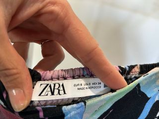 Vestido midi tirantes estampado floral