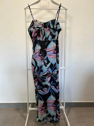 Vestido midi tirantes estampado floral