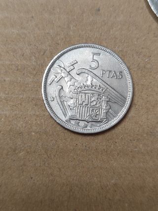 Lote monedas de franco