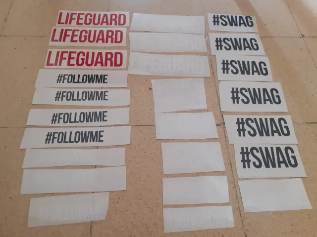 Vinilos de impresión textil