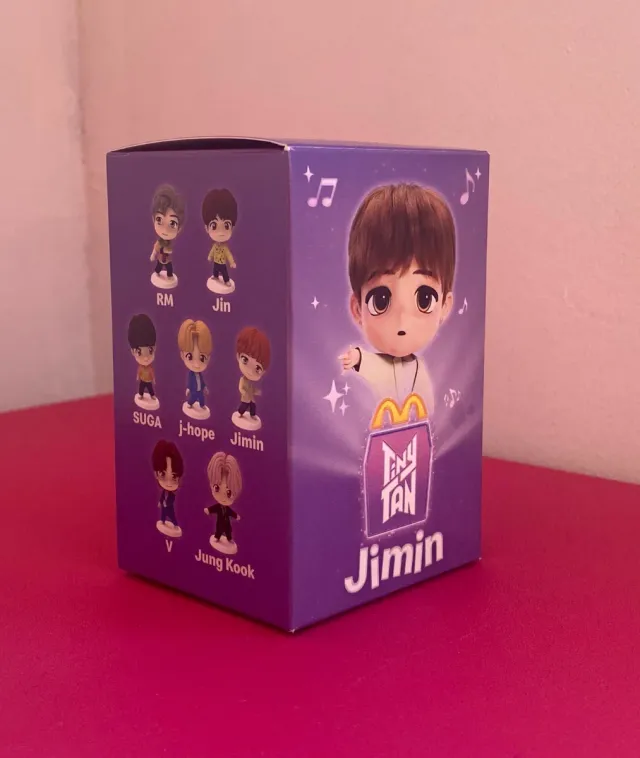 Bambola TinyTan Jimin McDonald's.