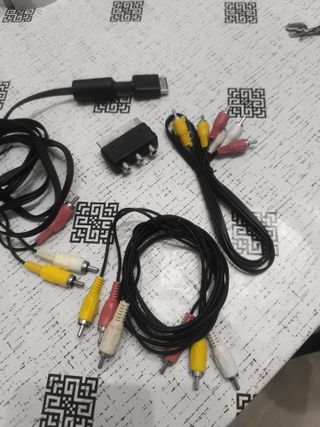 Cables PlayStation y Componentes AV