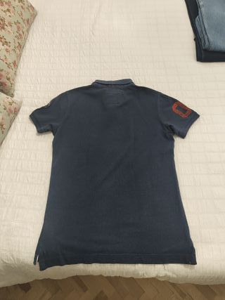 Polo Superdry S&D Athletic Azul