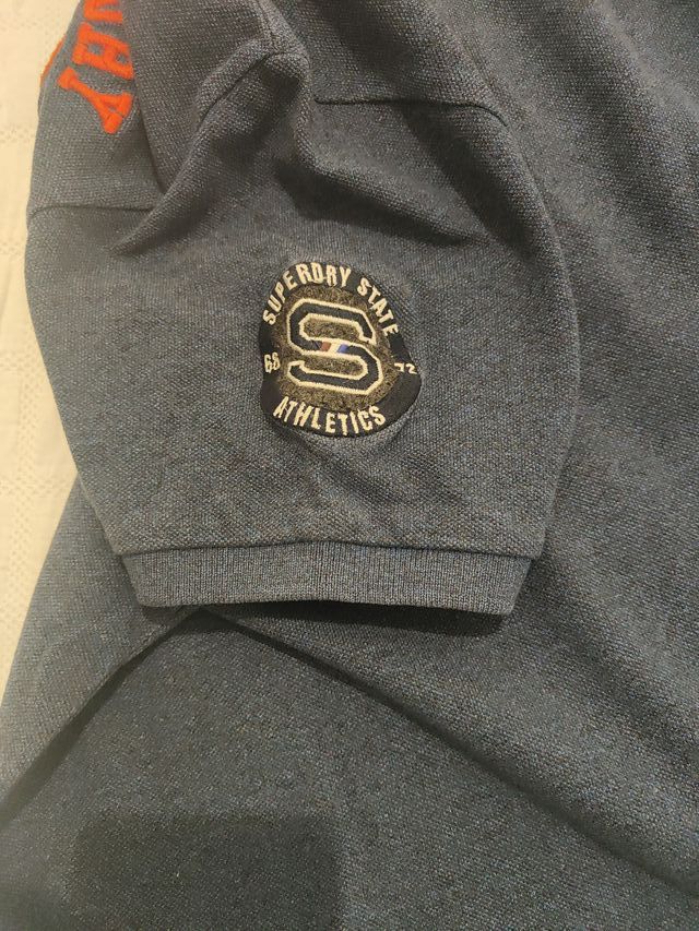 Polo Superdry S&D Athletic Azul