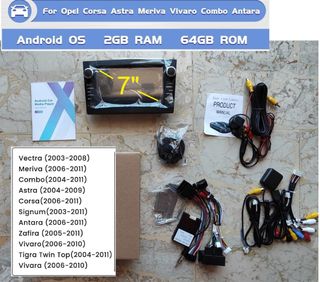 Autoradio schermo 7", 2G+64G Android15 -Nuovo