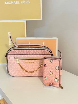 Bolso y cartera Michael Kors rosa