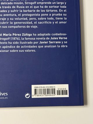 Libro Miguel Strogoff Jules Verne Español Cucaña