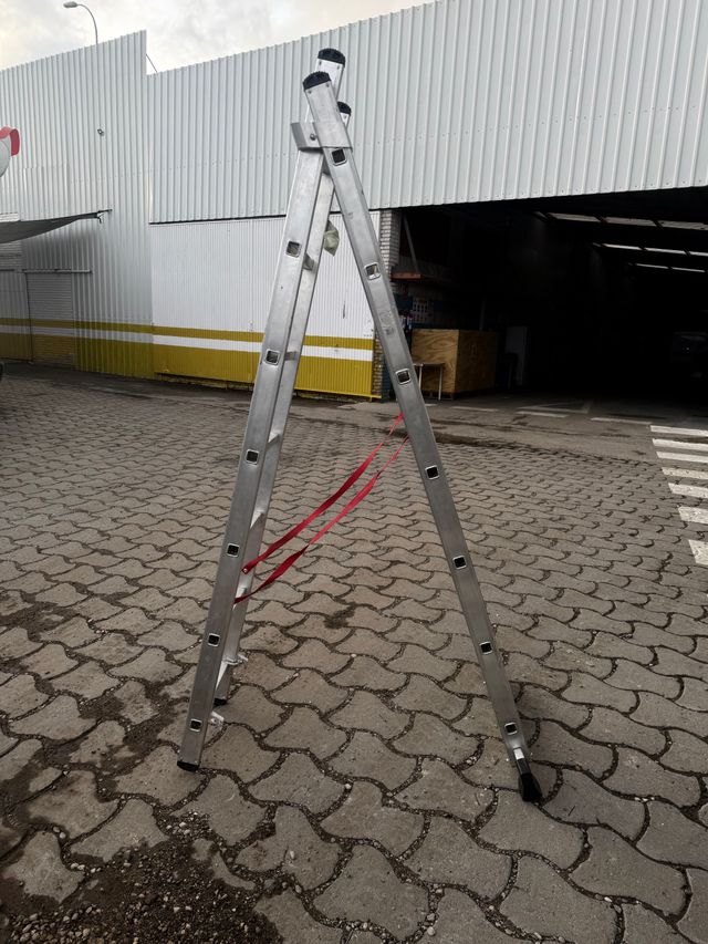 Escalera aluminio extensible