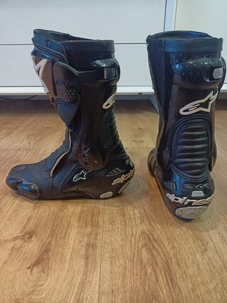 Botas de Moto Alpinestars Negras Svx