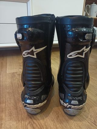 Botas de Moto Alpinestars Negras Svx