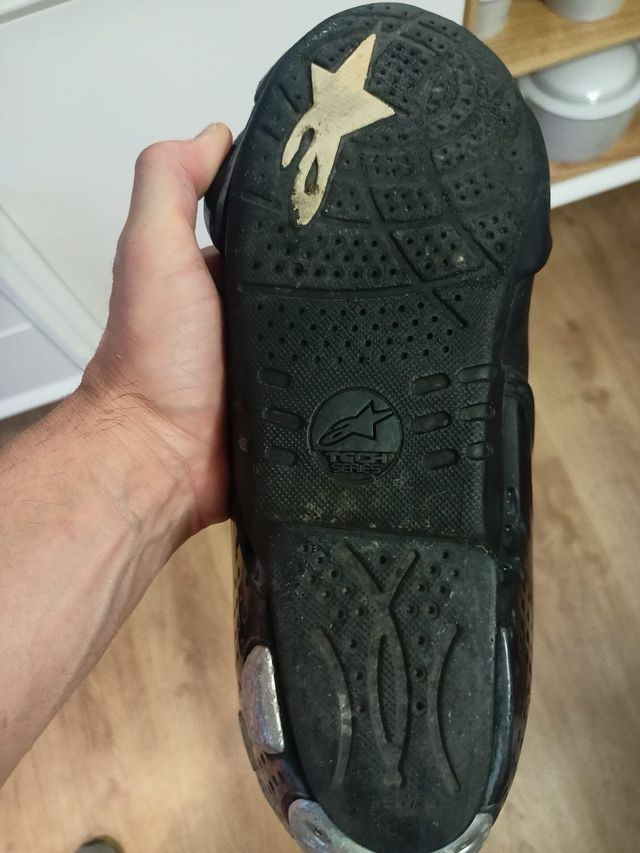 Botas de Moto Alpinestars Negras Svx