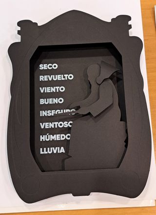 Fraile del tiempo colors Negro