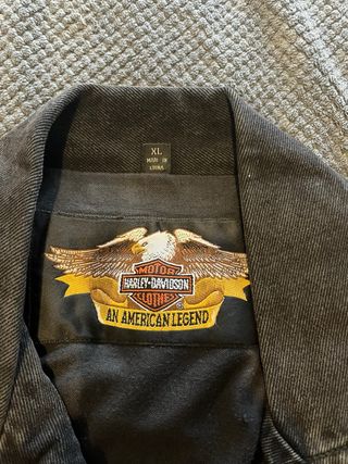 Cazadora Vaquera Harley-Davidson Negra