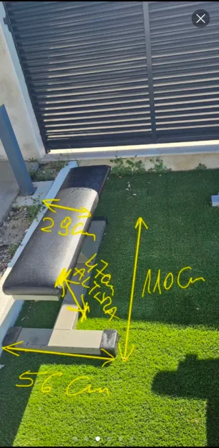 Bancos de gimnasio: plano y declinado