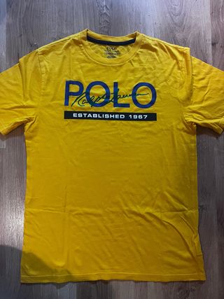 Camiseta Polo Ralph Lauren Amarilla