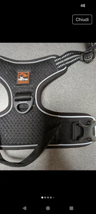 Pettorina Dogs Creek XL Nuova