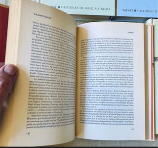 Historias de Grecia y Roma. 5 ejemplares.